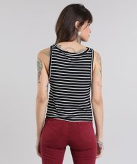 Regata-Cropped-Listrada-com-Bordado-de-Coqueiros-Preta-8790389-Preto_2