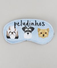 Kit-de-Apoio-de-Cabeca---Tapa-Olho-Estampado-de-Cachorros-Azul-Claro-8791077-Azul_Claro_3