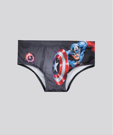 Sunga-Capitao-America-com-Protecao-UV50--Chumbo-8803056-Chumbo_1