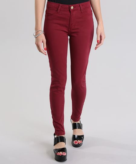 Calca-Super-Skinny-Sawary-Vinho-8702740-Vinho_1