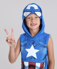 Regata-Capitao-America-com-Capuz-Mascara-em-Algodao---Sustentavel-Azul-Royal-8789402-Azul_Royal_4