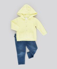 Casaco-em-Trico-com-Capuz-Amarelo-Claro-8685801-Amarelo_Claro_3
