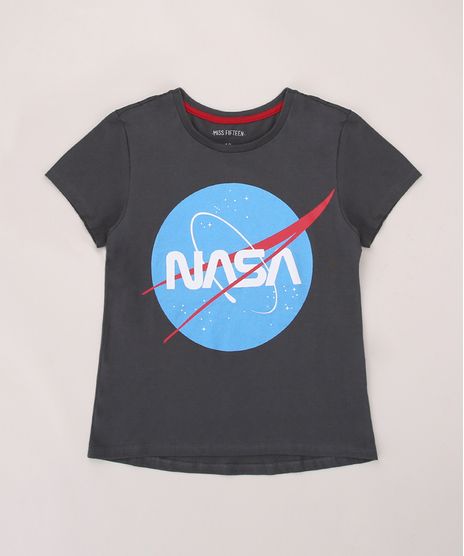 Blusa-Juvenil-NASA-Manga-Curta-Chumbo-9966181-Chumbo_1