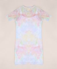 Vestido-de-Tule-Juvenil-Estampado-Tie-Dye-Manga-Curta-Multicor-9966924-Multicor_2