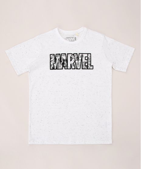 Camiseta-Juvenil-Marvel-Flocada-Manga-Curta-Off-White-9970625-Off_White_1