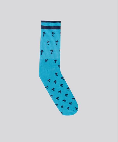 Meia-Estampada-de-Coqueiros-Azul-8908354-Azul_1