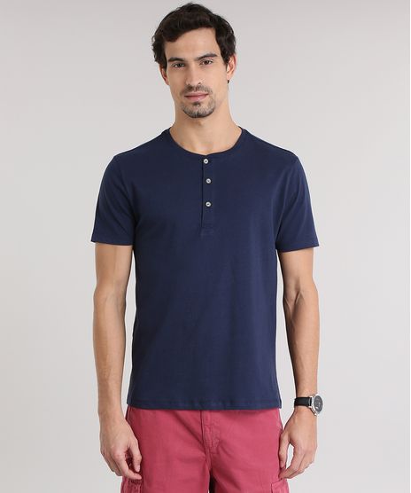 Camiseta-Basica-com-Botoes-Azul-Marinho-8845797-Azul_Marinho_1