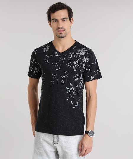 Camiseta-com-Estampa-Metalizada-Preta-8792944-Preto_1 Camiseta-com-Estampa-Metalizada-Preta-8792944-Preto_1