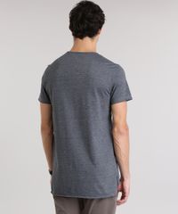 Camiseta-Longa-com-Recorte-em-Tela-Cinza-Mescla-Escuro-8772204-Cinza_Mescla_Escuro_2