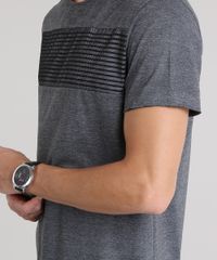 Camiseta-Longa-com-Recorte-em-Tela-Cinza-Mescla-Escuro-8772204-Cinza_Mescla_Escuro_4