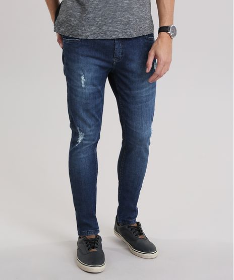 Calca-Jeans-Skinny-Destroyed-Azul-Escuro-8892299-Azul_Escuro_1