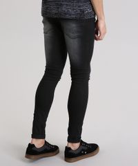 Calca-Jeans-Super-Skinny-Destroyed-Preta-8892324-Preto_2