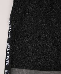 Saia-de-Tule-Juvenil-com-Glitter-e-Faixa-Lateral--Girl-Power--Preta-9955314-Preto_4