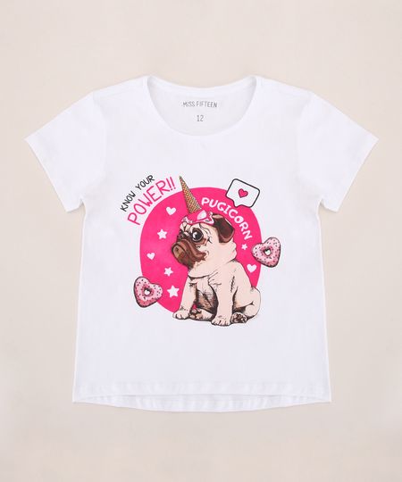 Blusa-Juvenil-Pug--Know-Your-Power--Flocada-Manga-Curta-Off-White-9967476-Off_White_1 Blusa-Juvenil-Pug--Know-Your-Power--Flocada-Manga-Curta-Off-White-9967476-Off_White_1