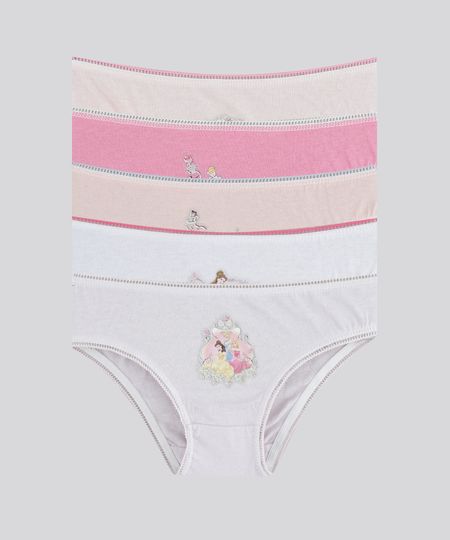 Kit-de-5-Calcinhas-Princesas-Multicor-8621182-Multicor_1 Kit-de-5-Calcinhas-Princesas-Multicor-8621182-Multicor_1