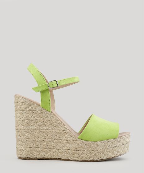Sandalia-Plataforma-em-Suede-com-Corda-Verde-Claro-8873862-Verde_Claro_1