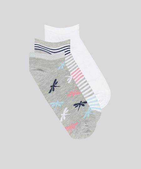 Kit-de-3-Meias-Soquete-com-Lurex-Multicor-8752172-Multicor_1 Kit-de-3-Meias-Soquete-com-Lurex-Multicor-8752172-Multicor_1