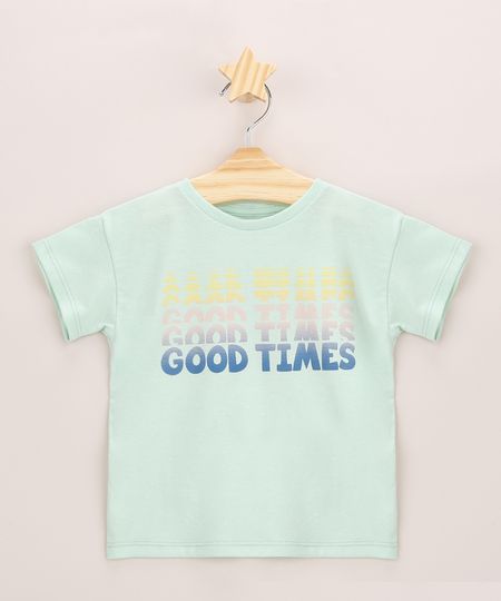 Camiseta-Infantil--Good-Times--Manga-Curta-Verde-Claro-9967057-Verde_Claro_1 Camiseta-Infantil--Good-Times--Manga-Curta-Verde-Claro-9967057-Verde_Claro_1