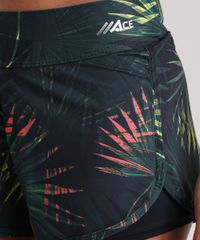 Short-Running-Ace-com-Sobreposicao-Estampado-de-Folhagem-Verde-Escuro-8819742-Verde_Escuro_4