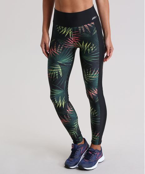 Calca-Legging-Ace-Estampada-de-Folhagem-Verde-Escuro-8812865-Verde_Escuro_1