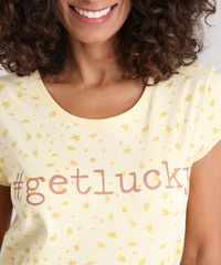 Pijama--Get-Luck--Estampado-de-Estrelas-Amarelo-Claro-8830861-Amarelo_Claro_3