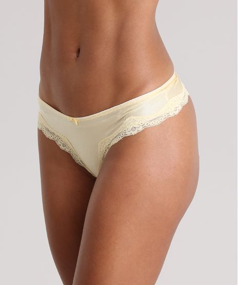 Calcinha-Fio-Dental-com-Renda-e-Brilho-Amarela-8712930-Amarelo_1