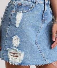 Saia-Jeans-Vintage-Destroyed-Azul-Medio-8788437-Azul_Medio_4