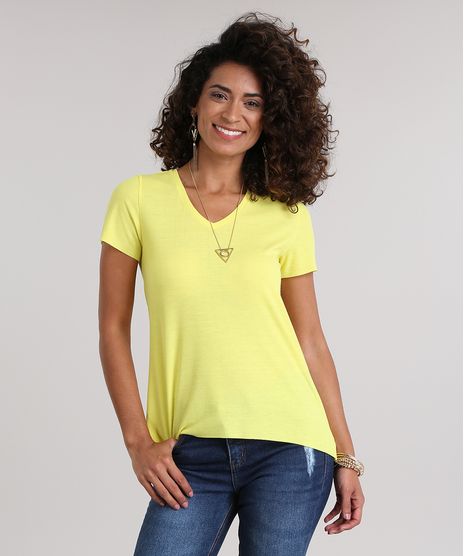 Blusa-Basica-Mullet-em-Algodao---Sustentavel-Amarela-8855515-Amarelo_1