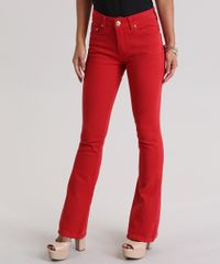 Calca-Flare-Vermelha-8825100-Vermelho_1