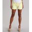 Short-Reto-com-Faixa-Estampada-Floral-Amarelo-8716769-Amarelo_1