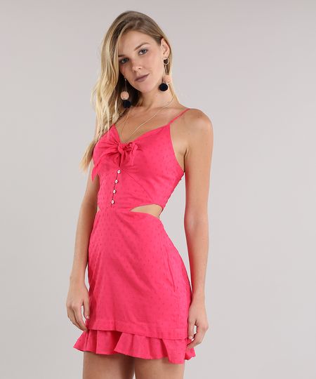Vestido-Texturizado-com-Babado-Pink-8722822-Pink_1 Vestido-Texturizado-com-Babado-Pink-8722822-Pink_1