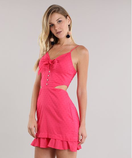 Vestido-Texturizado-com-Babado-Pink-8722822-Pink_1