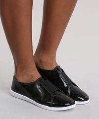 Tenis-Slip-On-Moleca-em-Verniz-com-Matelasse-Preto-8919171-Preto_2