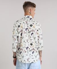 Camisa-Estampada-Floral-Bege-Claro-8687673-Bege_Claro_2
