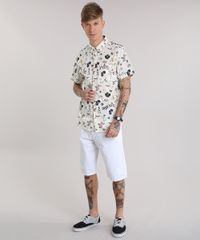 Camisa-Estampada-Floral-Bege-Claro-8687661-Bege_Claro_3