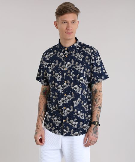Camisa-Estampada-de-Horizonte-Azul-Marinho-8702810-Azul_Marinho_1 Camisa-Estampada-de-Horizonte-Azul-Marinho-8702810-Azul_Marinho_1
