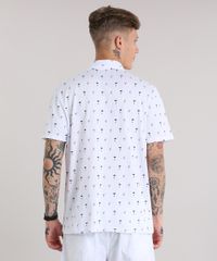 Polo-em-Piquet-Estampada-de-Flamingos-Branca-8822733-Branco_2