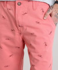 Bermuda-Estampada-de-Dancarinas-de-Hula-Coral-8764564-Coral_4