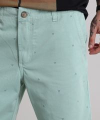 Bermuda-Estampada-de-Triangulos-Verde-Claro-8764580-Verde_Claro_4