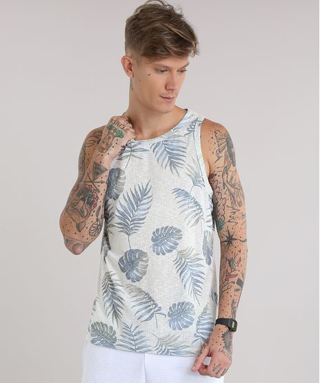 Regata-Estampada-de-Folhas-Bege-Claro-8834139-Bege_Claro_1