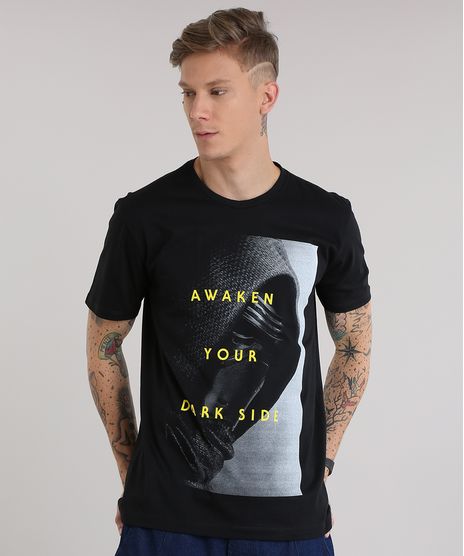 Camiseta-Star-Wars--Awaken-your-dark-side--Preta-8816215-Preto_1