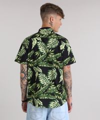 Camisa-Estampada-de-Folhas-Preta-8687655-Preto_2