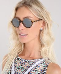 Oculos-de-Sol-Redondo-Feminino-Cia--Maritima-Tartaruga-8883306-Tartaruga_2