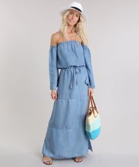 Vestido-Longo-Ombro-a-Ombro-Jeans-Cia--Maritima-Azul-Claro-8858716-Azul_Claro_3 Vestido-Longo-Ombro-a-Ombro-Jeans-Cia--Maritima-Azul-Claro-8858716-Azul_Claro_3