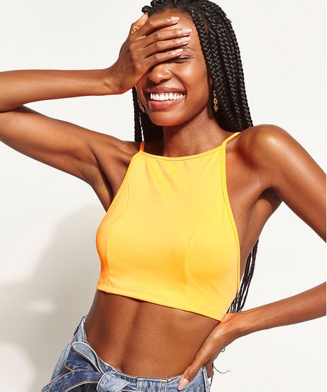Top-Cropped-Feminino-Frente-Unica-Sem-Bojo-Laranja-Neon-9508322-Laranja_Neon_1