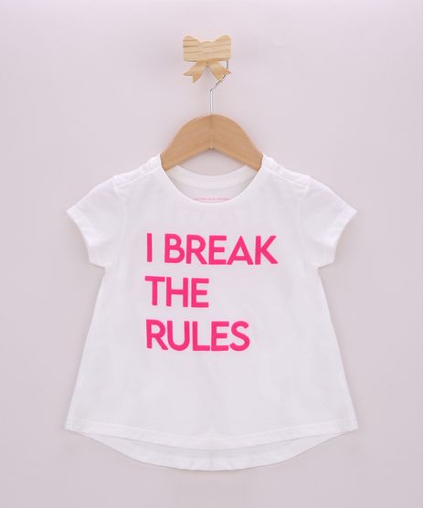 Blusa-Infantil--I-Break-the-Rules--Manga-Curta-Off-White-9946516-Off_White_1
