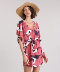 Saida-de-Praia-Lenny-Niemeyer-Estampada-Passaros-Coral-8820961-Coral_1