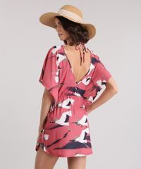 Saida-de-Praia-Lenny-Niemeyer-Estampada-Passaros-Coral-8820961-Coral_2