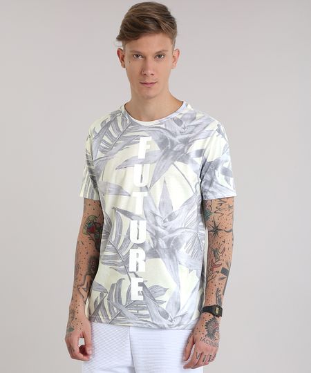 Camiseta-Estampada-de-Folhagem--Future--Amarelo-Claro-8834167-Amarelo_Claro_1 Camiseta-Estampada-de-Folhagem--Future--Amarelo-Claro-8834167-Amarelo_Claro_1