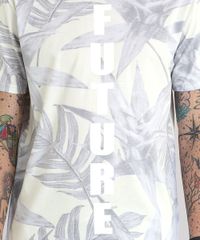 Camiseta-Estampada-de-Folhagem--Future--Amarelo-Claro-8834167-Amarelo_Claro_4